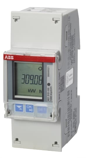 ABB - Electricity meter B21 312-100 con RS485.