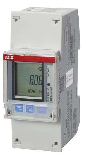 ABB - Electricity meter B21 313-100 M-BUS, ideale per monitorare il consumo energetico.