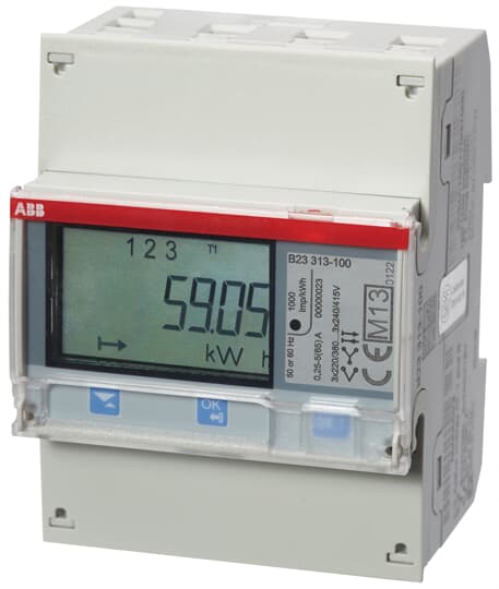 ABB - Electricity meter B23 313-100 M-BUS.