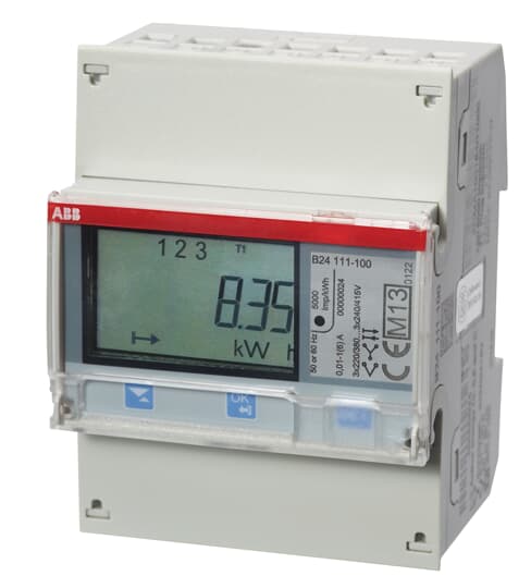 ABB - Misura elettrica B24 111-100 per monitorare e controllare l'energia.