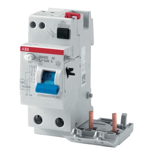 ABB - Blocco Differenziale DDA202 AC 40A 100MA Residual Current Device Block.