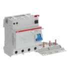 ABB - Blocco differenziale DDA204 AC 63A 30mA per dispositivo di corrente residua AC-63/0,03. B427941