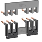 ABB - Kit di collegamento per contattori-invertitori push-in BER38-4K e BER38-4KF per un'installazione efficiente e affidabile.