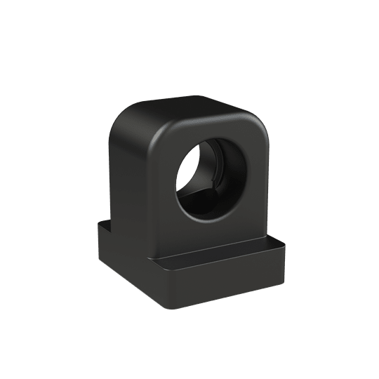 ABB - Conduits support e fascetta completa in PA6 nero per DN07.
