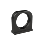 ABB - Conduit 1pc support e fascetta completa DN36 in PA6 nero per installazioni elettriche.