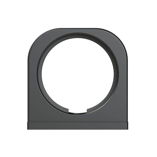 ABB - Conduit supporto e fascetta completa in PA6 nero per tubi DN48 NW48. BFH-48-0