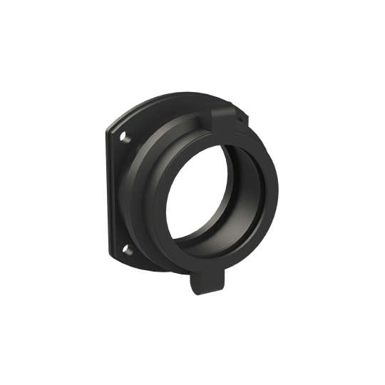 ABB - Raccordo a flangia diritto DN56 PA6 nero IP65 per tubi NW56.