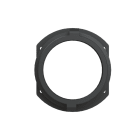 ABB - Raccordo a flangia diritto DN95 PA6 nero IP65 per applicazioni industriali.