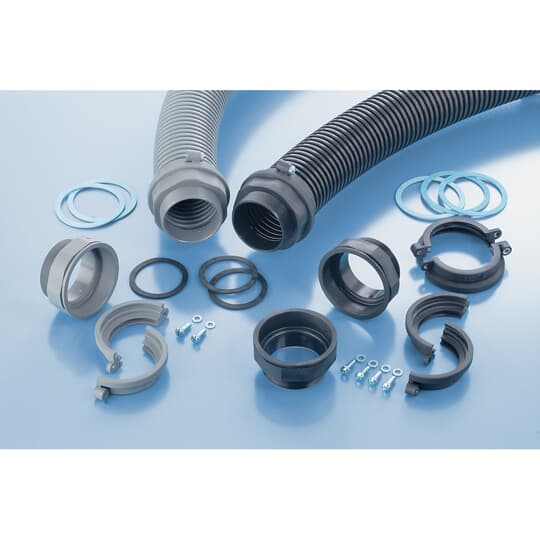 ABB - Raccordo PA6 DN56 M63 Nero IP65 Jumbo Fitting NW56. BGG-M6356