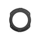 ABB - Raccordo Jumbo Diritto DN070 PA6 NW70 Flange IP68 Nero.