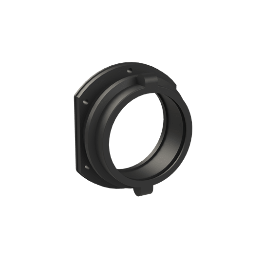 ABB - Raccordo Jumbo diritto DN95 PA6 nero IP68 flangia.