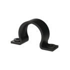 ABB - Fascetta a Omega DN23 PA6 nera per condotti, con 2 viti di fissaggio. BGH-23