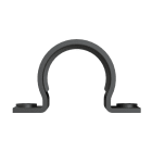 ABB - Conduzione fascetta a omega PA6 DN36 nera. BGH-36