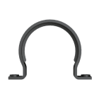 ABB - Fascetta a Omega DN95 PA6 nera per condotti, con doppia vite di fissaggio.