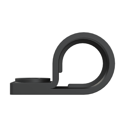 ABB - Fascetta chiusa con vite PA6 DN10 nera per condotti NW10.