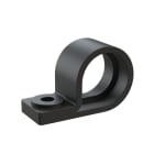 ABB - Fascetta chiusa DN12 PA6 nera per condotti, con vite di fissaggio inclusa.