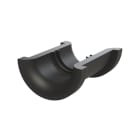 ABB - Half shell conn NW12 fine PA6 black inserto per staffe BSH-R17 DN12 PA6 black.
