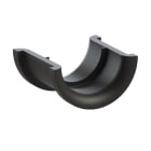 ABB - Half shell conn NW23 fine PA6 black inserto per staffe BSH-R23 DN23 PA6 black. BGN-S23T