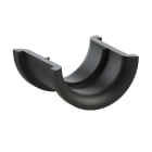 ABB - Half shell conn NW23 fine PA6 black inserto per staffe BSH-R23 DN23 PA6 black.