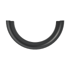 ABB - Half shell connettore NW70 PA6 nero per staffe BSH-R48 DN070.