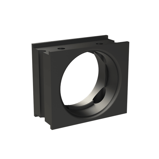 ABB - System Support sovrapponibile in nylon nero DN48 NW48 BK.