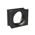 ABB - System Support sovrapponibile in nylon nero DN48 NW48 BK.