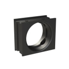 ABB - System Support sovrapponibile in nylon nero DN48 NW48 BK.