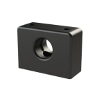ABB - Supporto sistema incernierato DN17 nero in poliammide con sovrapposizione. BGPS-17