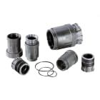 ABB - FTNG FEM 1IN DN12 UNEF 1-20 NW12 PA6 IP69 BLK ADATT. PA6 BK IP69.
