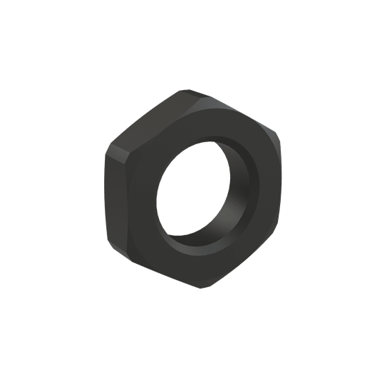 ABB - Locknut PA6 M12 Ghiera in Nylon M12 PA6 BK Black.