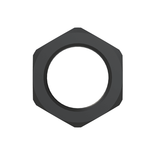 ABB - Locknut PA6 M20 Ghiera in Nylon M20 PA6 BK Black. BMN-M20