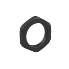 ABB - Locknut PA6 M25x1.5 Black Ghiera in Nylon M25 PA6 Black.