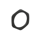 ABB - Ghiera in nylon PA6 M63X1.5 nera.