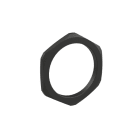 ABB - Ghiera in nylon PA6 M63X1.5 nera.