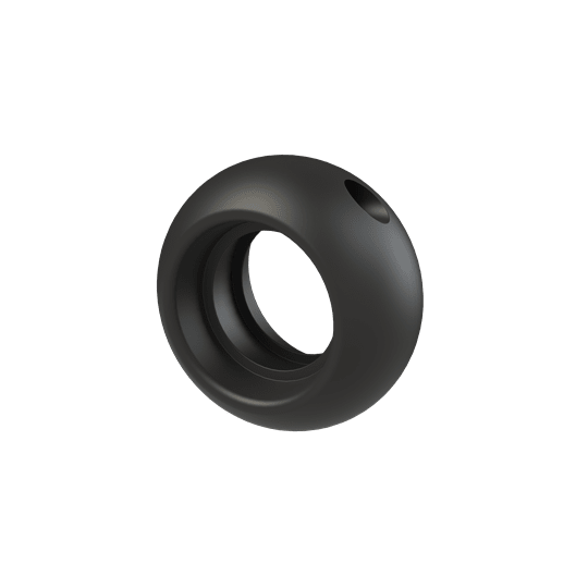 ABB - Manicotto antiabrasione PA6 DN23 nero protegge dall'abrasione.