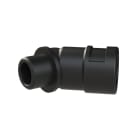 ABB - Raccordo 45 gradi M16 DN12 IP66 CSA PA6 nero. BVAD-M162GT