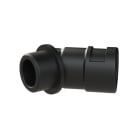 ABB - Raccordo 45 gradi DN12 M20 PA6 nero IP66 CSA per installazioni industriali.