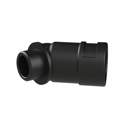 ABB - Connettore 45 gradi M20 DN17 IP66 CSA PA6 nero.