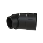 ABB - Raccordo 45 gradi M32 DN29 PA6 nero IP66 CSA per installazioni elettriche.
