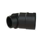 ABB - Raccordo 45 gradi M32 DN29 PA6 nero IP66 CSA per installazioni elettriche.