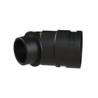 ABB - Raccordo 45 gradi DN36 M40 in PA6 nero IP66 CSA per applicazioni industriali.