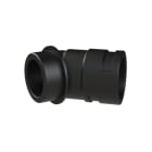 ABB - Raccordo 45 gradi DN36 M50 PA6 nero IP66 CSA per installazioni industriali.