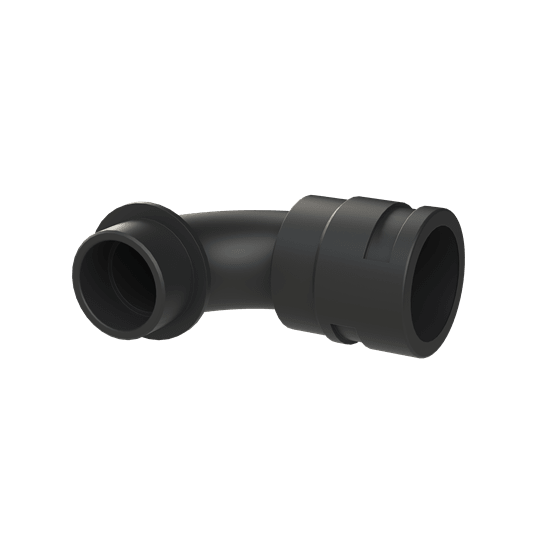 ABB - RACCORDO 90G DN36 M40 PA6 BLK IP66. BVBD-M406GT