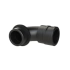 ABB - Raccordo 90° curva M40 DN29 PA6 nero IP66 resistente all'acqua e alla polvere.
