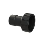 ABB - FTNG fem 1-5/8in NW17 PA6 IP66 BLK adatt.amp DN17 UNEF 1-5/8-18 PA6 BK IP66. BVIDA-U407GT