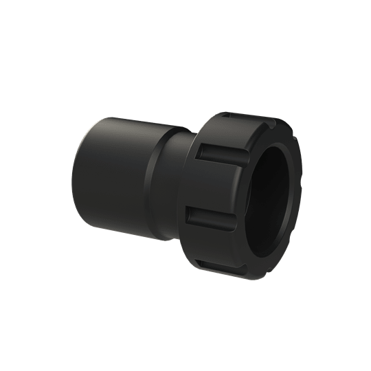 ABB - FTNG Femmina 3/4 pollici NW10 PA6 IP68 Nero Adattatore Amplificatore DN10 UNEF 3/4-20 PA6 Nero IP68. BVIRA-U180