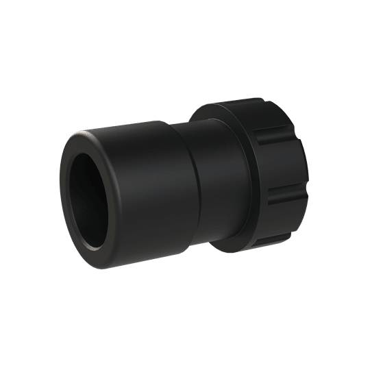ABB - FTNG Femmina 3/4 pollici NW12 PA6 IP68 Nero Adattatore Amp 3/4-20 DN12 UNEF PA6 Nero IP68