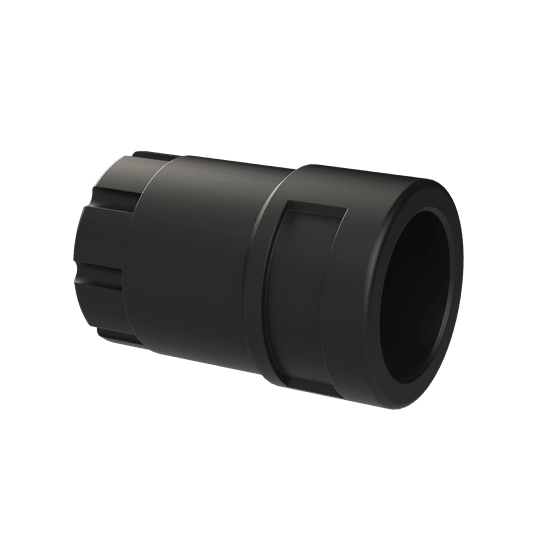 ABB - FTNG Femmina 3/4 pollici NW17 PA6 IP68 Nero Adattatore Amplificatore DN17 UNEF 3/4-20 PA6 Nero IP68.