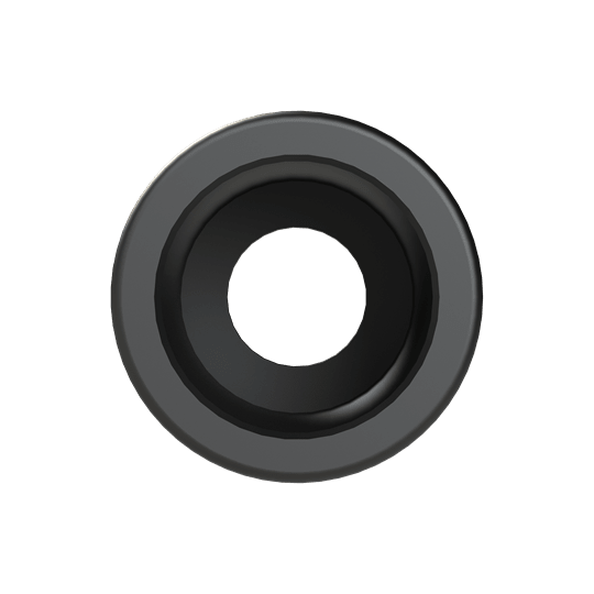 ABB - FTNG FEM RACCORDO MILITARE DN17 UNEF 7/8-20 IN PA6 NERO IP68. BVIVG-U217