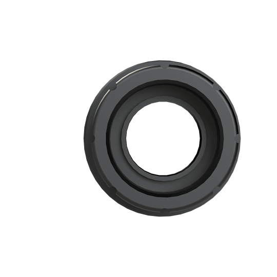 ABB - FTNG FEM 1IN DN23 UNEF 1-20 PA6 IP68 BLK RACC.MIL BK. BVIVG-U243